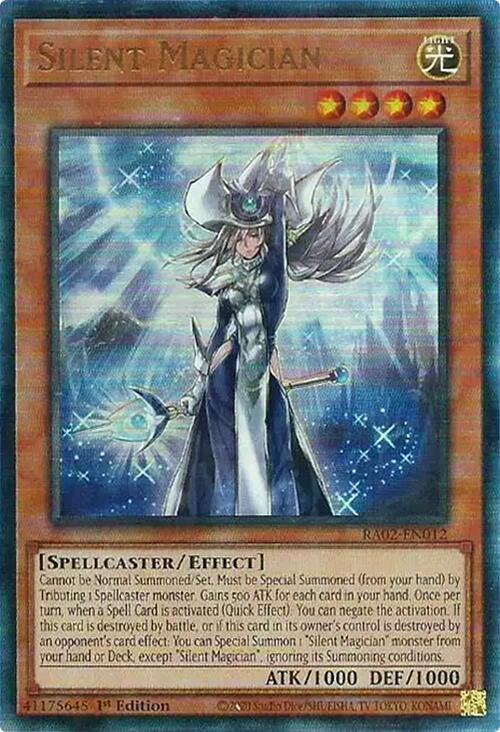 Silent Magician (PUR) [RA02-EN012] Prismatic Ultimate Rare | Total Play