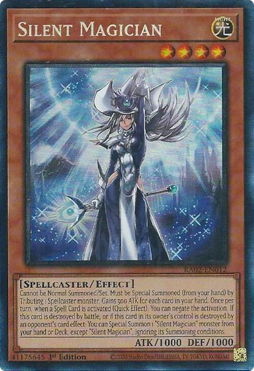 Silent Magician (PCR) [RA02-EN012] Prismatic Collector's Rare | Total Play