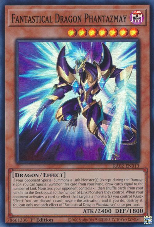 Fantastical Dragon Phantazmay (Alternate Art) [RA02-EN013] Super Rare | Total Play
