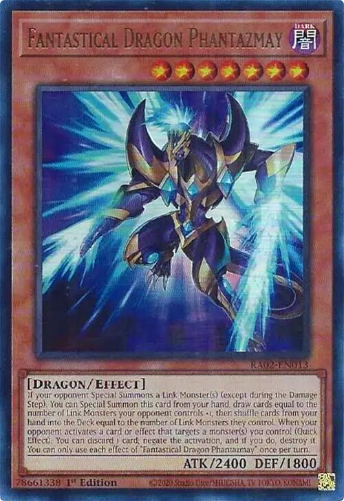 Fantastical Dragon Phantazmay (Alternate Art) (UR) [RA02-EN013] Ultra Rare | Total Play
