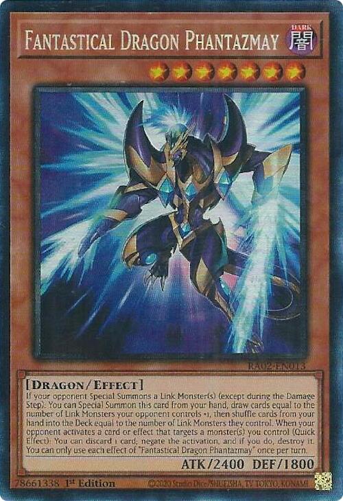 Fantastical Dragon Phantazmay (Alternate Art) (PCR) [RA02-EN013] Prismatic Collector's Rare | Total Play
