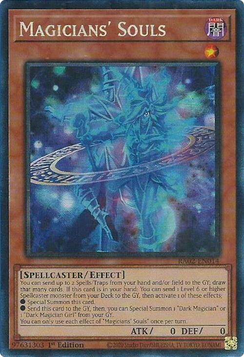 Magicians' Souls (PCR) [RA02-EN014] Prismatic Collector's Rare | Total Play