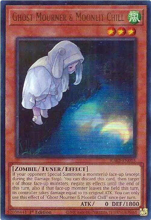 Ghost Mourner & Moonlit Chill (Alternate Art) (UR) [RA02-EN015] Ultra Rare | Total Play