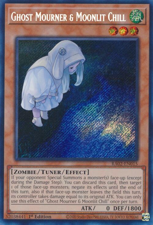Ghost Mourner & Moonlit Chill (Alternate Art) (Secret Rare) [RA02-EN015] Secret Rare | Total Play