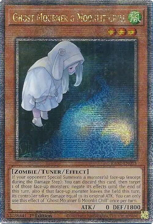Ghost Mourner & Moonlit Chill (Alternate Art) (Quarter Century Secret Rare) [RA02-EN015] Quarter Century Secret Rare | Total Play