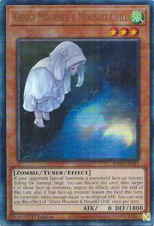 Ghost Mourner & Moonlit Chill (Alternate Art) (PUR) [RA02-EN015] Prismatic Ultimate Rare | Total Play
