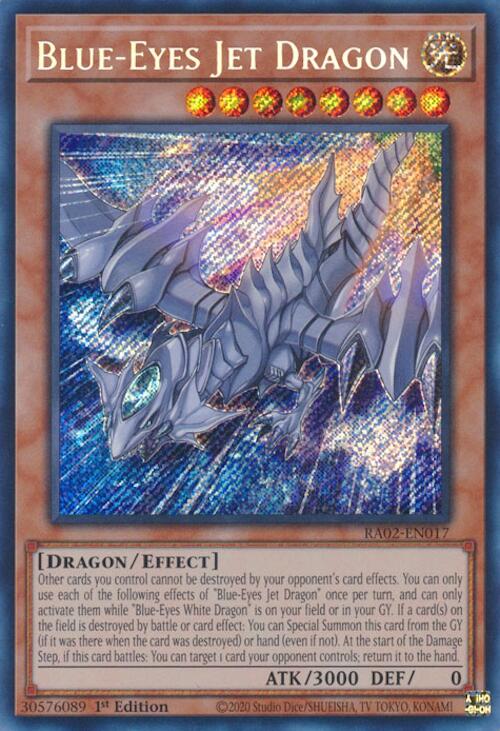 Blue-Eyes Jet Dragon (Secret Rare) [RA02-EN017] Secret Rare | Total Play