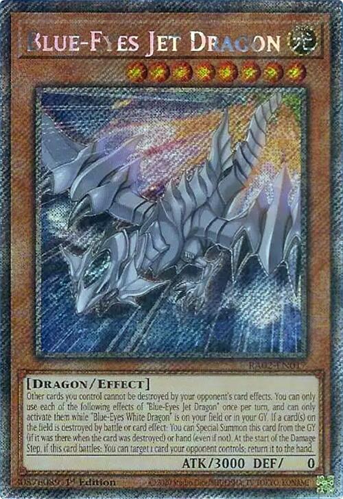 Blue-Eyes Jet Dragon (Platinum Secret Rare) [RA02-EN017] Platinum Secret Rare | Total Play