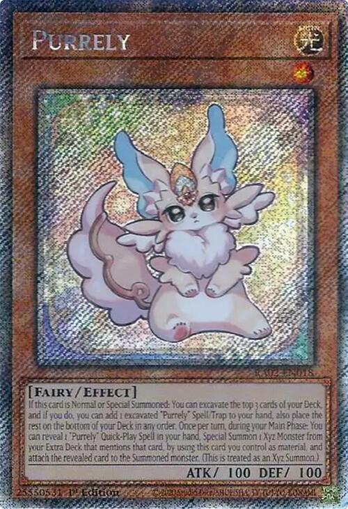 Purrely (Platinum Secret Rare) [RA02-EN018] Platinum Secret Rare | Total Play