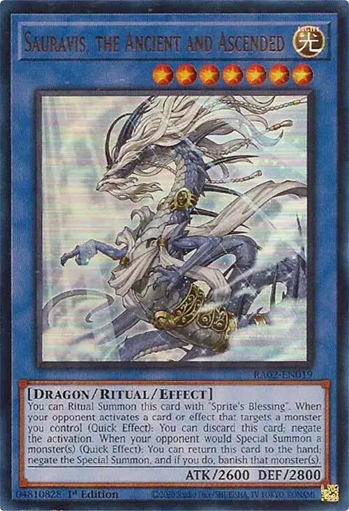 Sauravis, the Ancient and Ascended (UR) [RA02-EN019] Ultra Rare | Total Play