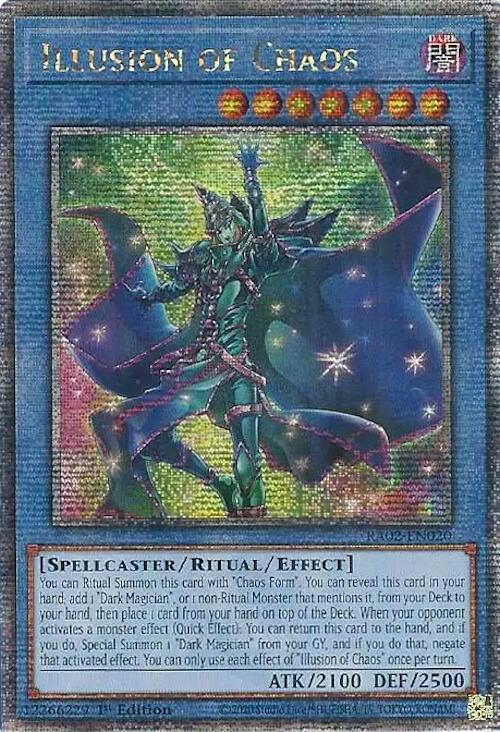 Illusion of Chaos (Quarter Century Secret Rare) [RA02-EN020] Quarter Century Secret Rare | Total Play