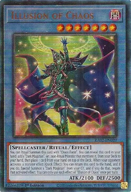 Illusion of Chaos (PUR) [RA02-EN020] Prismatic Ultimate Rare | Total Play