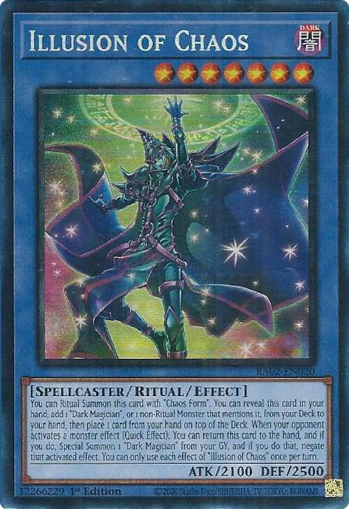 Illusion of Chaos (PCR) [RA02-EN020] Prismatic Collector's Rare | Total Play
