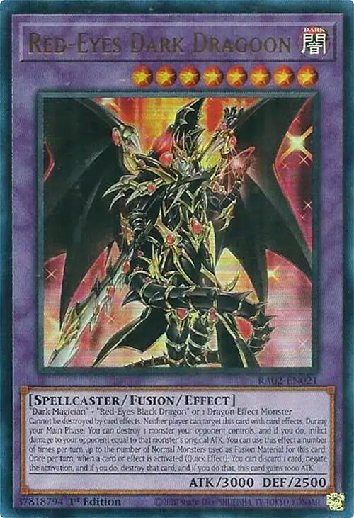 Red-Eyes Dark Dragoon (UR) [RA02-EN021] Ultra Rare | Total Play