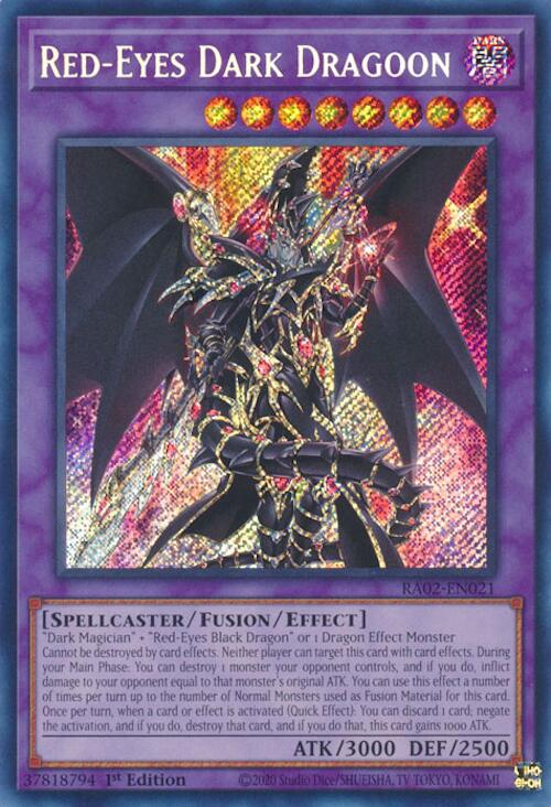 Red-Eyes Dark Dragoon (Secret Rare) [RA02-EN021] Secret Rare | Total Play
