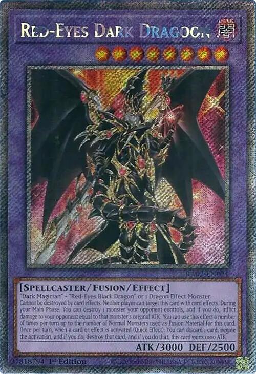 Red-Eyes Dark Dragoon (Platinum Secret Rare) [RA02-EN021] Platinum Secret Rare | Total Play