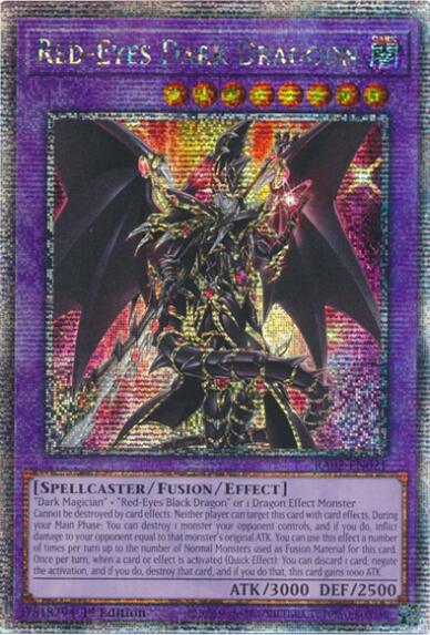 Red-Eyes Dark Dragoon (Quarter Century Secret Rare) [RA02-EN021] Quarter Century Secret Rare | Total Play