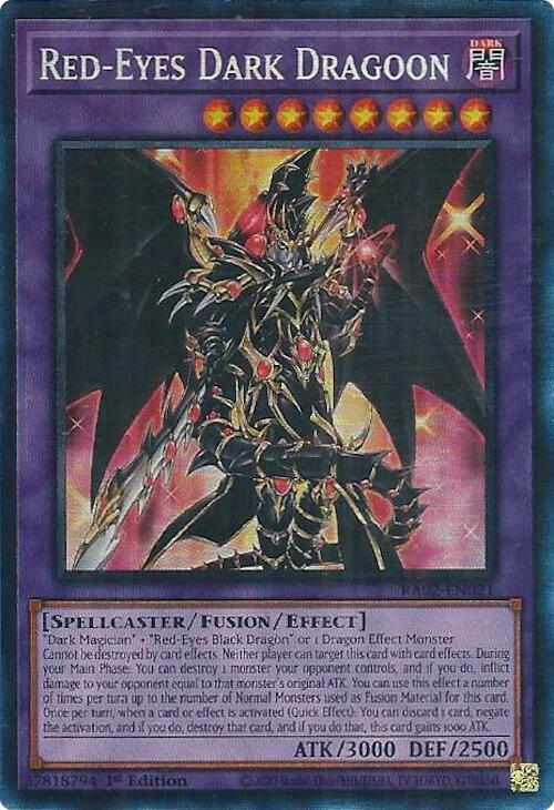 Red-Eyes Dark Dragoon (PCR) [RA02-EN021] Prismatic Collector's Rare | Total Play