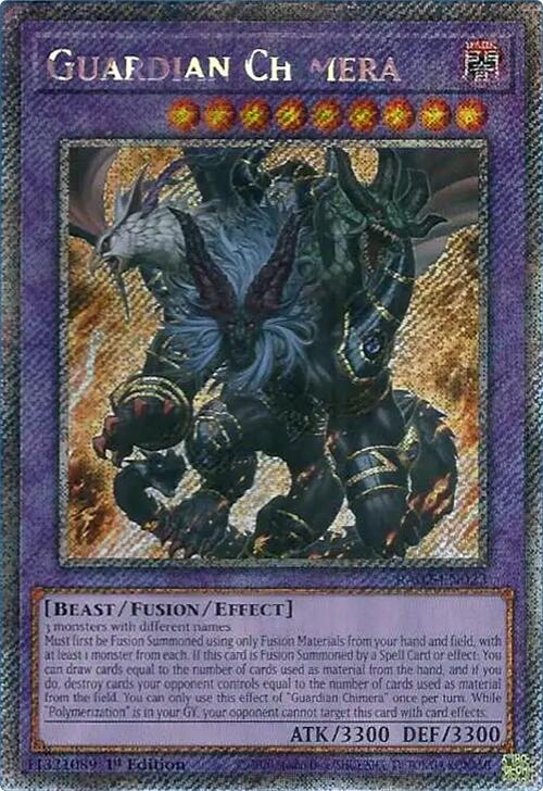 Guardian Chimera (Platinum Secret Rare) [RA02-EN023] Platinum Secret Rare | Total Play