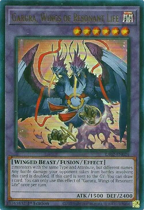 Garura, Wings of Resonant Life (UR) [RA02-EN024] Ultra Rare | Total Play