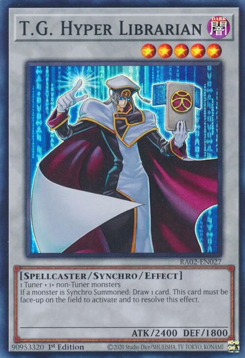 T.G. Hyper Librarian [RA02-EN027] Super Rare | Total Play