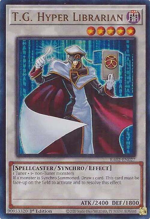 T.G. Hyper Librarian (UR) [RA02-EN027] Ultra Rare | Total Play