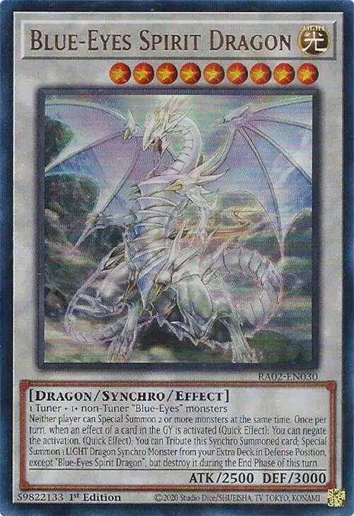 Blue-Eyes Spirit Dragon (UR) [RA02-EN030] Ultra Rare | Total Play