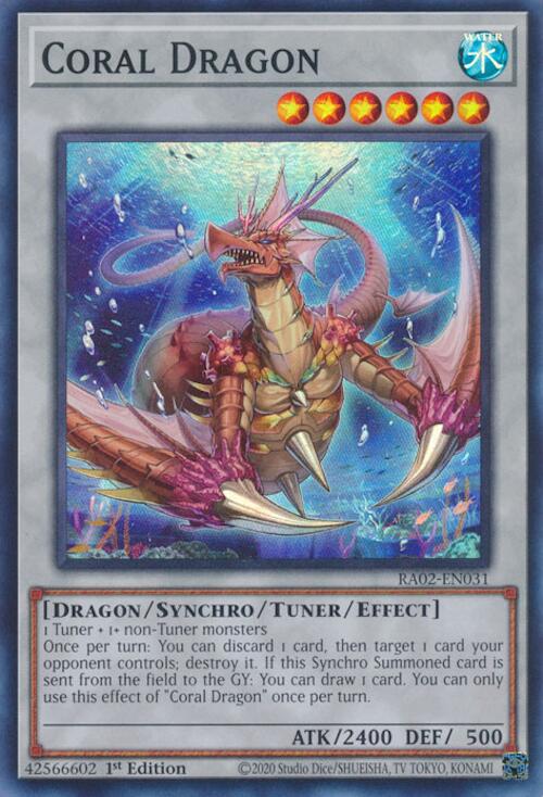 Coral Dragon [RA02-EN031] Super Rare | Total Play