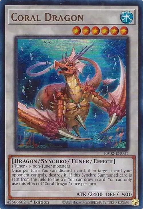 Coral Dragon (UR) [RA02-EN031] Ultra Rare | Total Play