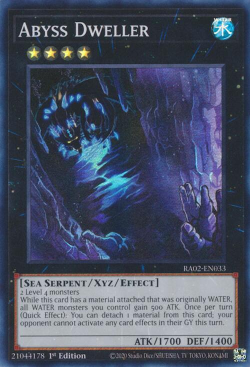 Abyss Dweller [RA02-EN033] Super Rare | Total Play