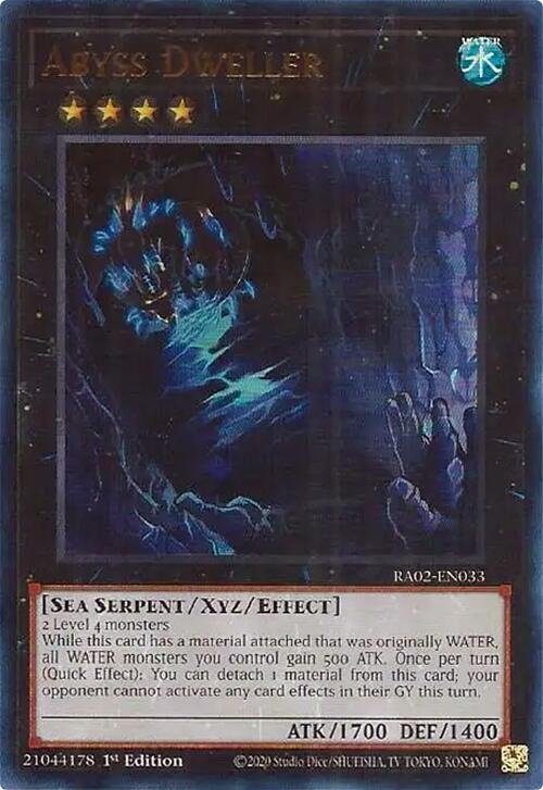 Abyss Dweller (UR) [RA02-EN033] Ultra Rare | Total Play