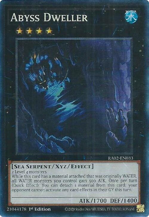 Abyss Dweller (PCR) [RA02-EN033] Prismatic Collector's Rare | Total Play