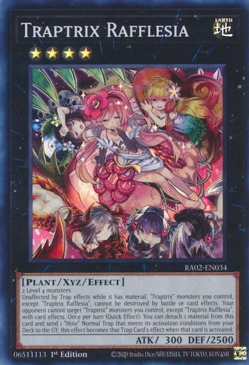 Traptrix Rafflesia [RA02-EN034] Super Rare | Total Play