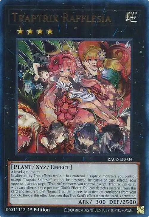 Traptrix Rafflesia (UR) [RA02-EN034] Ultra Rare | Total Play