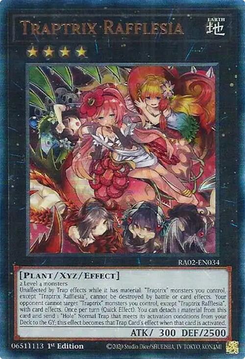 Traptrix Rafflesia (PUR) [RA02-EN034] Prismatic Ultimate Rare | Total Play