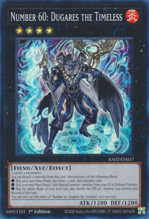 Number 60: Dugares the Timeless [RA02-EN037] Super Rare | Total Play