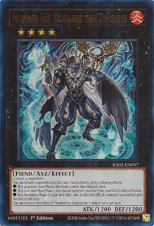 Number 60: Dugares the Timeless (UR) [RA02-EN037] Ultra Rare | Total Play