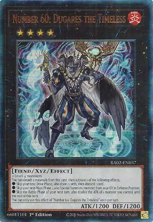 Number 60: Dugares the Timeless (PUR) [RA02-EN037] Prismatic Ultimate Rare | Total Play