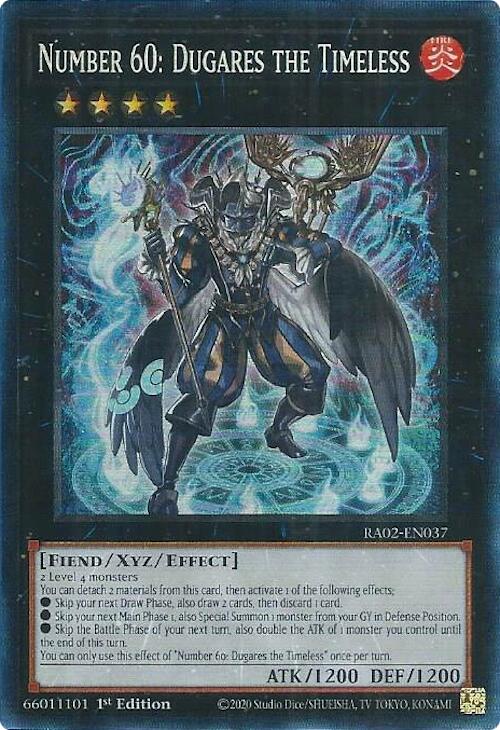 Number 60: Dugares the Timeless (PCR) [RA02-EN037] Prismatic Collector's Rare | Total Play