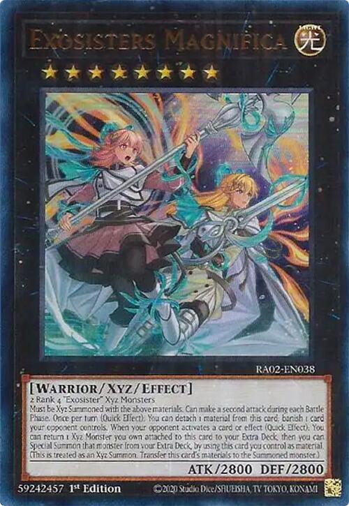 Exosisters Magnifica (UR) [RA02-EN038] Ultra Rare | Total Play