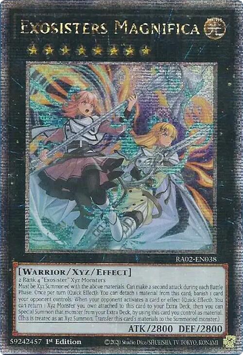 Exosisters Magnifica (Quarter Century Secret Rare) [RA02-EN038] Quarter Century Secret Rare | Total Play