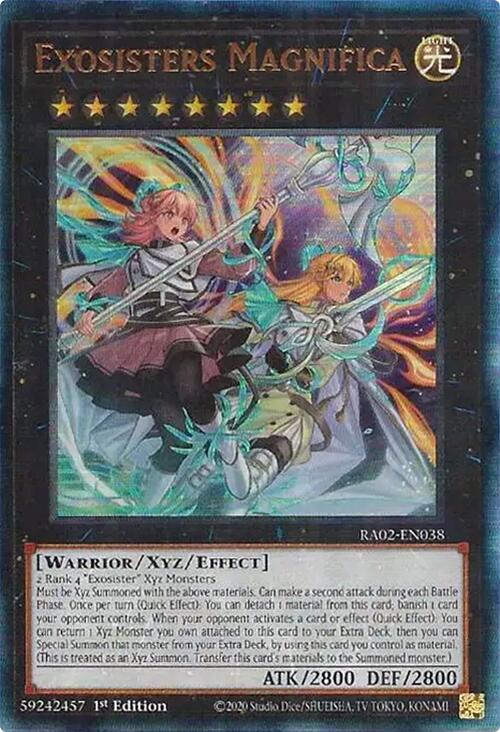 Exosisters Magnifica (PUR) [RA02-EN038] Prismatic Ultimate Rare | Total Play