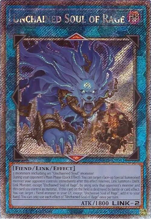 Unchained Soul of Rage (Platinum Secret Rare) [RA02-EN041] Platinum Secret Rare | Total Play