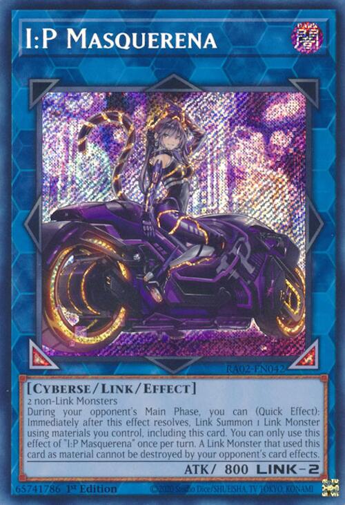 I:P Masquerena (Alternate Art) (Secret Rare) [RA02-EN042] Secret Rare | Total Play