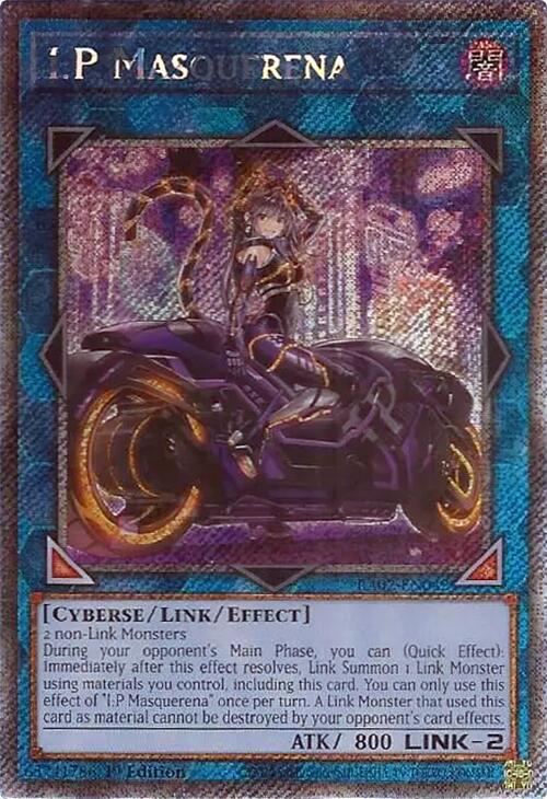 I:P Masquerena (Alternate Art) (Platinum Secret Rare) [RA02-EN042] Platinum Secret Rare | Total Play