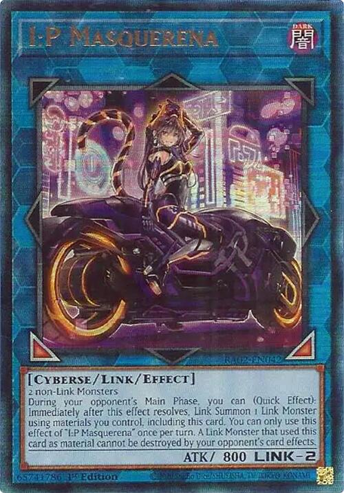 I:P Masquerena (Alternate Art) (PUR) [RA02-EN042] Prismatic Ultimate Rare | Total Play