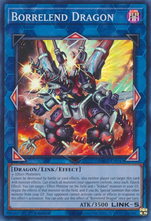 Borrelend Dragon [RA02-EN043] Super Rare | Total Play