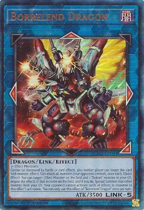 Borrelend Dragon (PUR) [RA02-EN043] Prismatic Ultimate Rare | Total Play