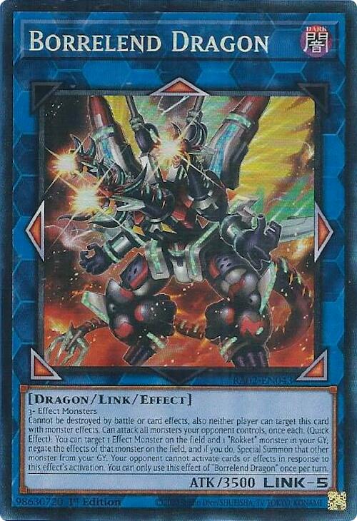 Borrelend Dragon (PCR) [RA02-EN043] Prismatic Collector's Rare | Total Play