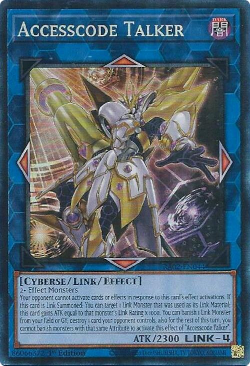 Accesscode Talker (PCR) [RA02-EN044] Prismatic Collector's Rare | Total Play